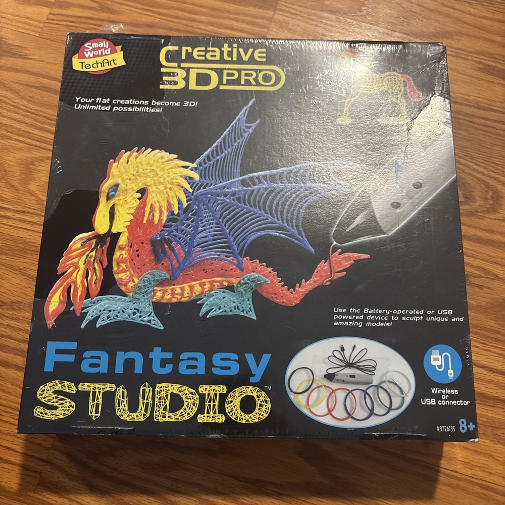 Creative 3D Pro Printing Pen Fantasy Studio Birthday Design Art Child Present